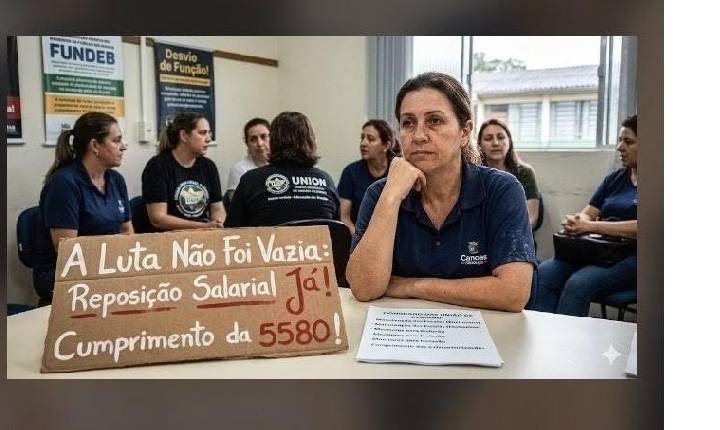 A greve não foi por aumento: