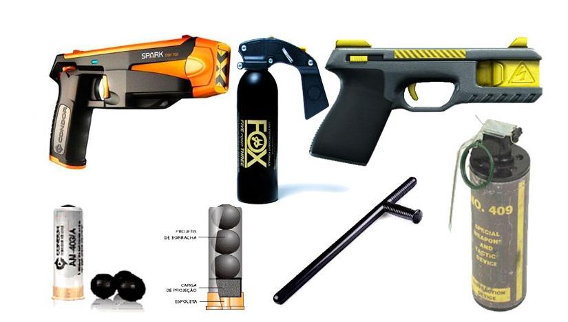 O que são Armas não letais?