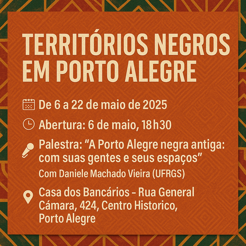 SindBancários recebe exposição “Territórios Negros em Porto Alegre”