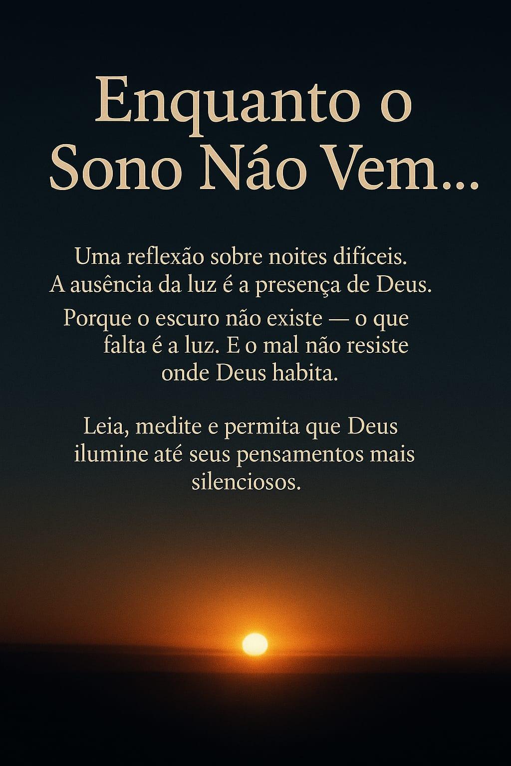 Enquanto o sono não vem