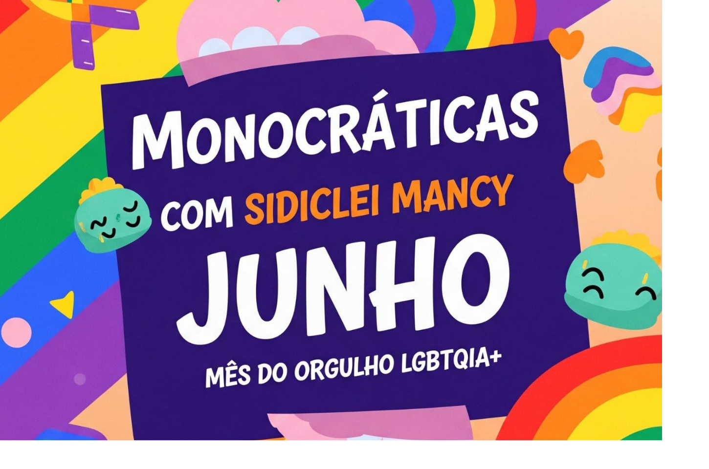 Junho Mês do orgulho lgbtqia+