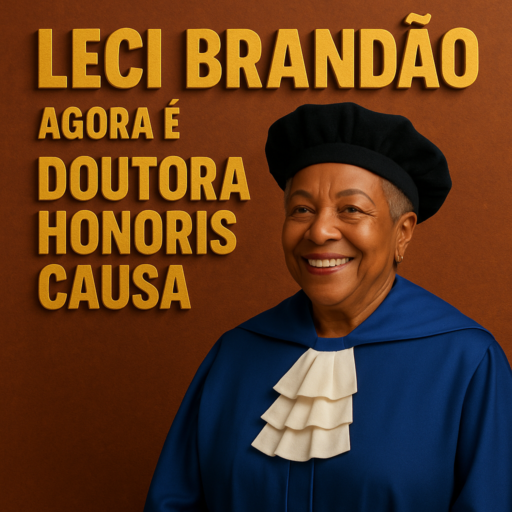 Leci Brandão agora é Doutora Honoris Causa: