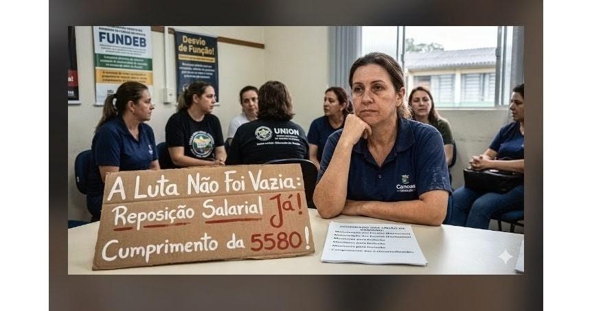 A greve não foi por aumento: